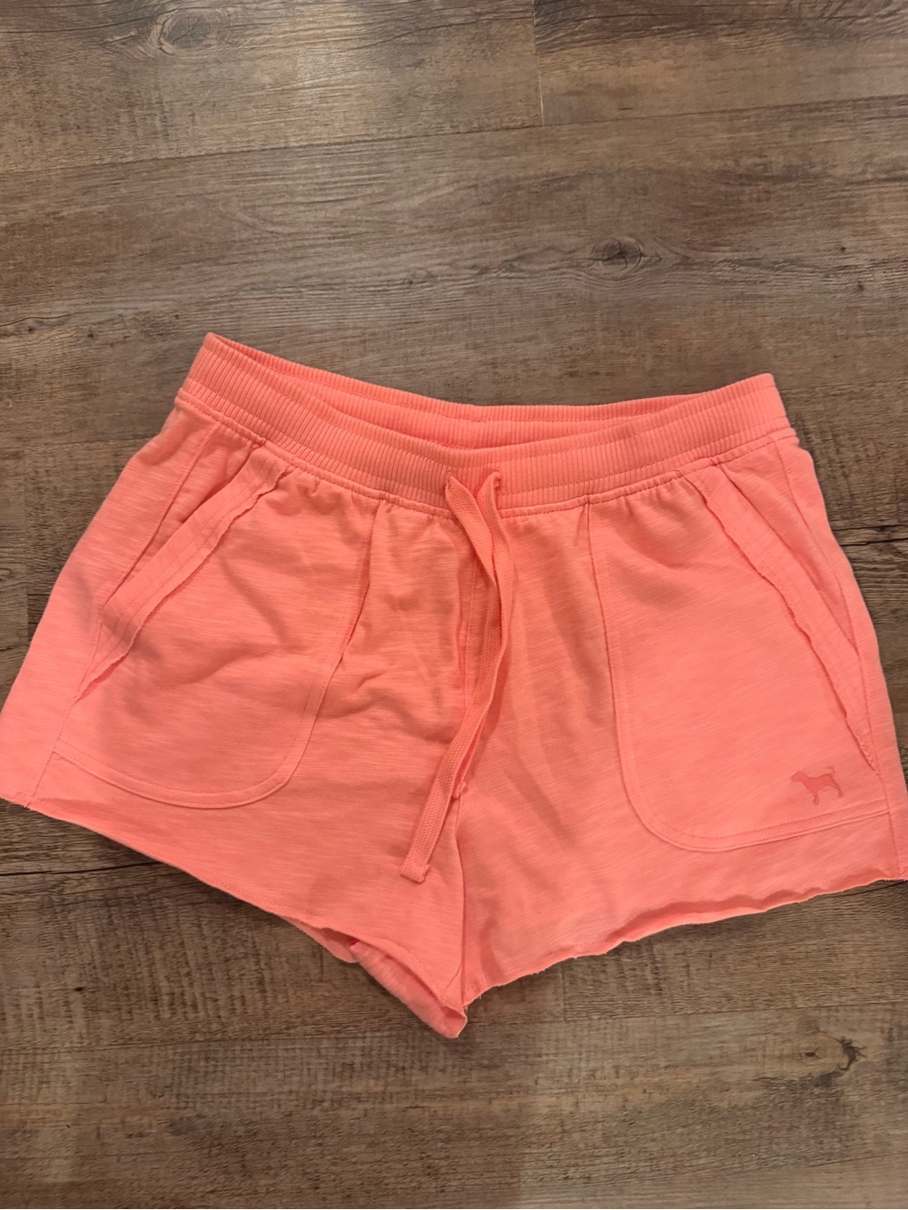 VS Pink Lightweight Lounge Women’s Coral A-line Shorts